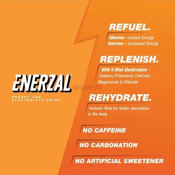 Enerzal Energy Drink Powder Lime