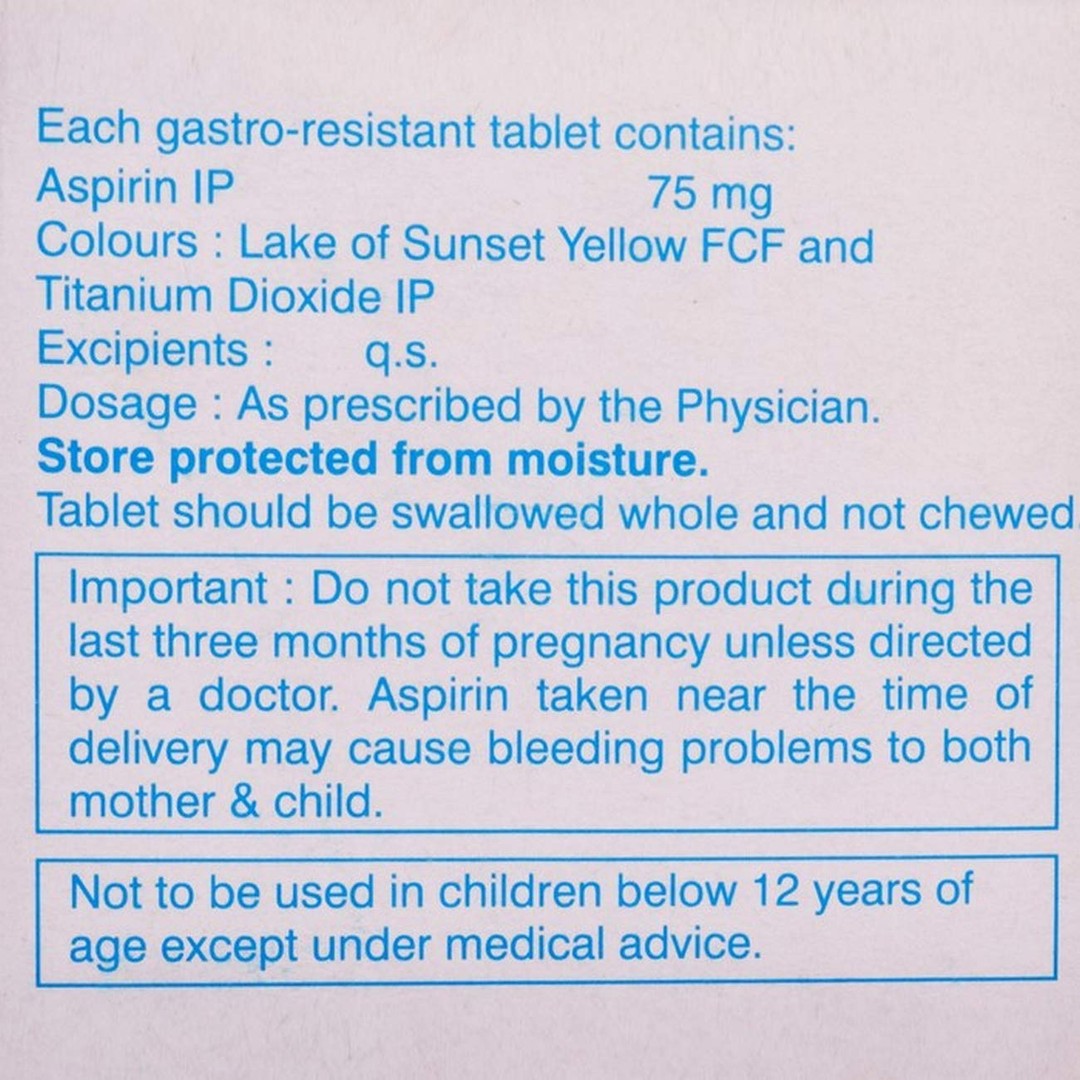 Ecosprin 75 Tablet