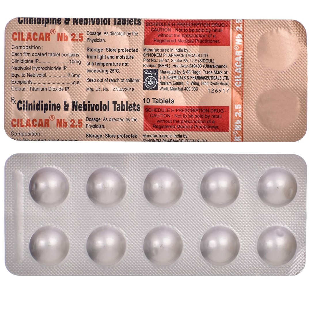 Cilacar NB 2.5 Tablet