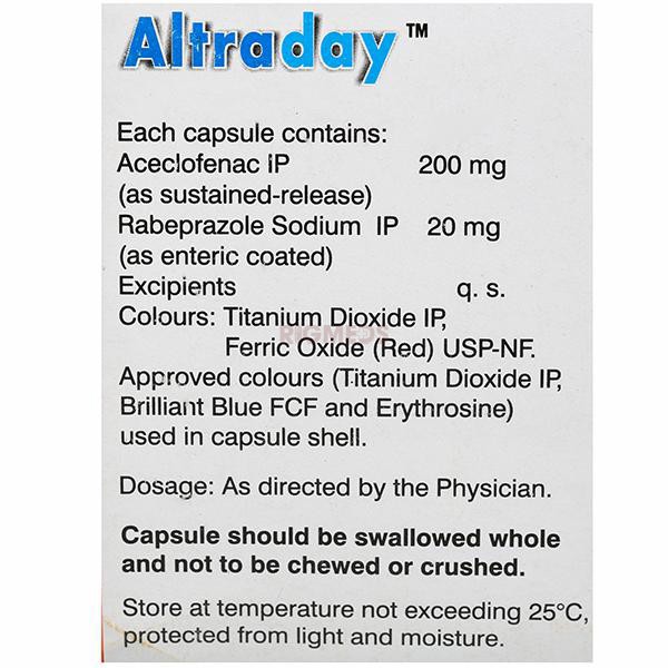 Altraday Capsule SR | Rigmeds