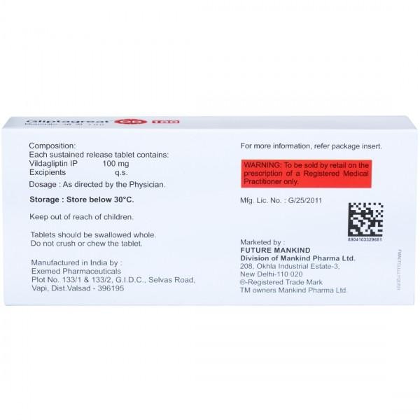 Gliptagreat OD 100 Tablet