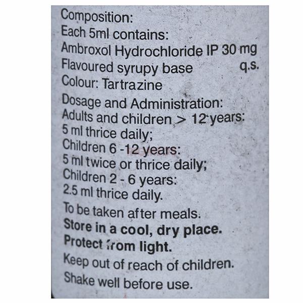 Ambrodil Syrup (100ml Syrup)