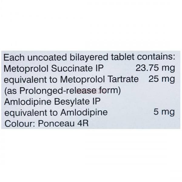 Amlopin M 5Mg/25Mg Tablet