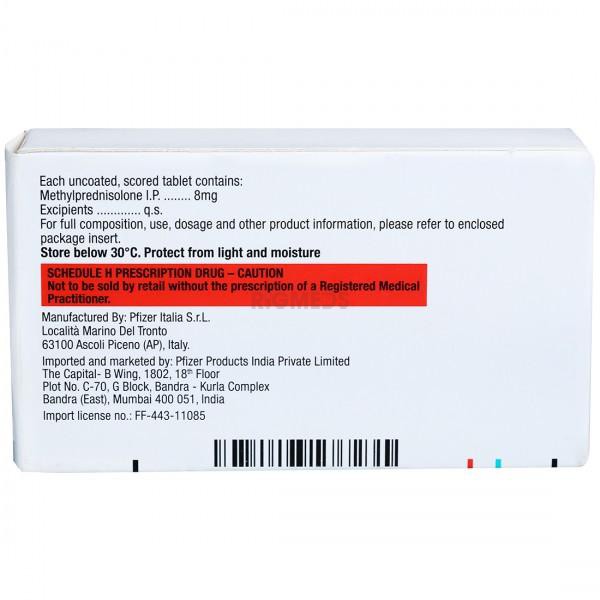 Medrol 8mg Tablet
