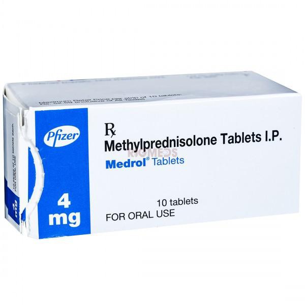 Medrol 4Mg Tablet