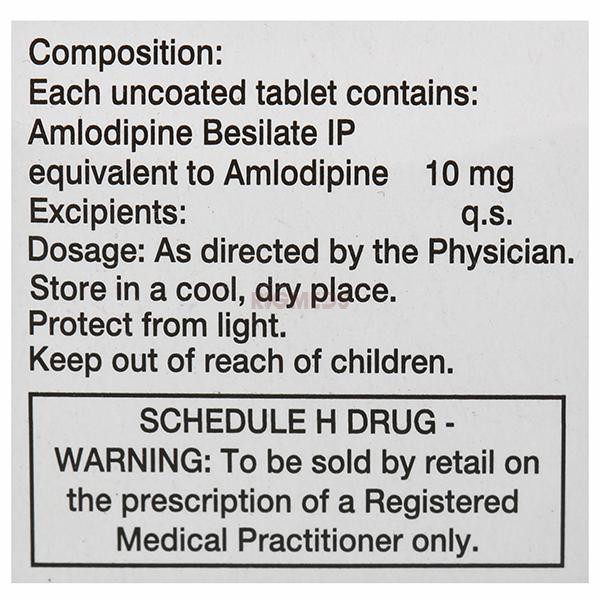 Amlosafe 10 Tablet