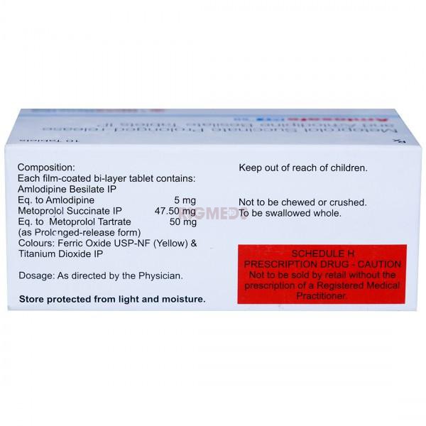Amlosafe MT 50 Tablet PR