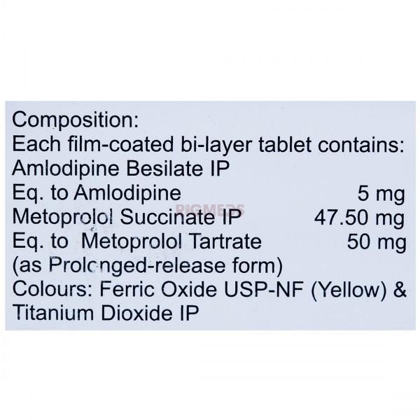 Amlosafe MT 50 Tablet PR