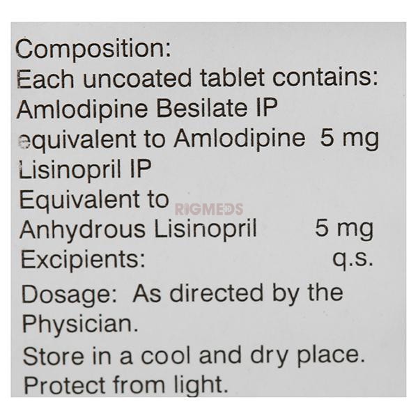 Amlosafe LS 5/5 Tablet