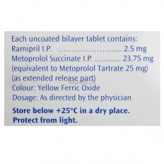 Cardace Meto 2.5 Tablet ER