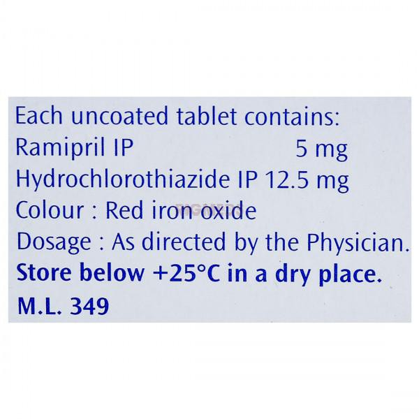 Cardace H 5 Tablet