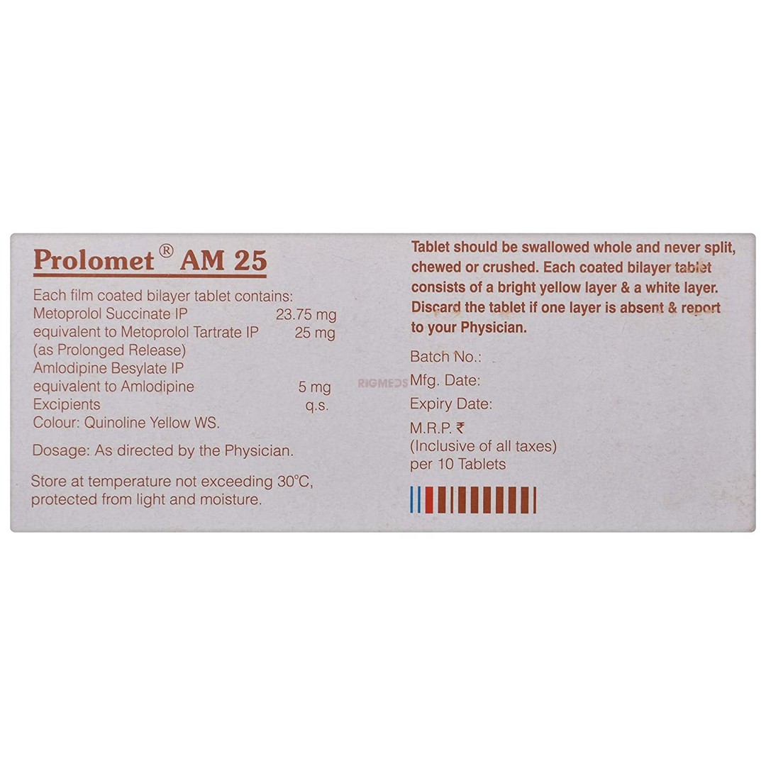 Prolomet AM 25 Tablet