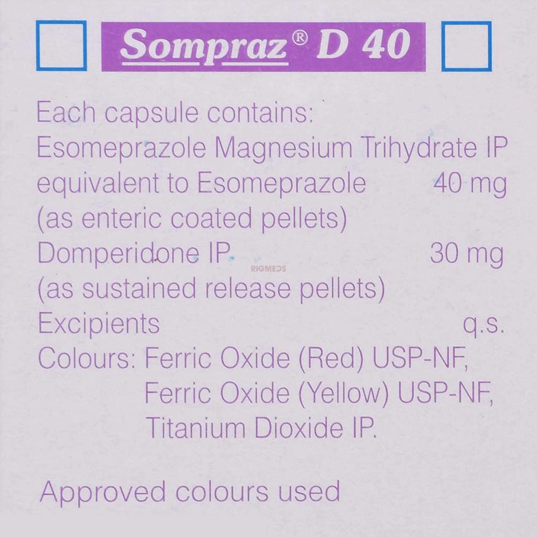 Sompraz D 40 Capsule