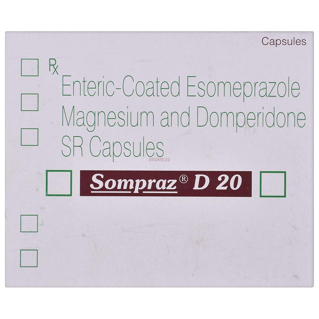 Sompraz D 20 Capsule SR