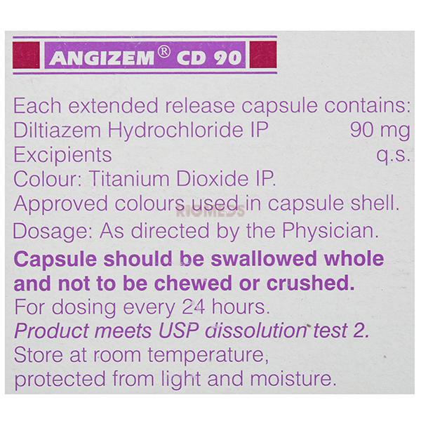 Angizem CD 90 Capsule ER