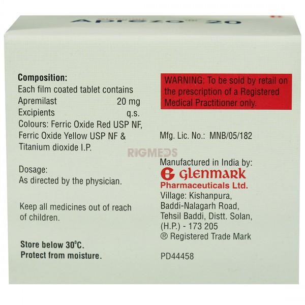 Aprezo 20 Tablet