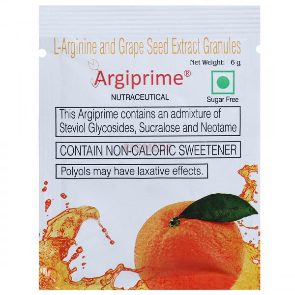 Argiprime Nutraceutical Granules Orange Sugar Free 6 Gm