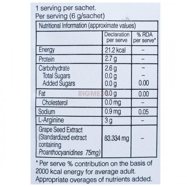 Argiprime Nutraceutical Granules Orange Sugar Free 6 Gm