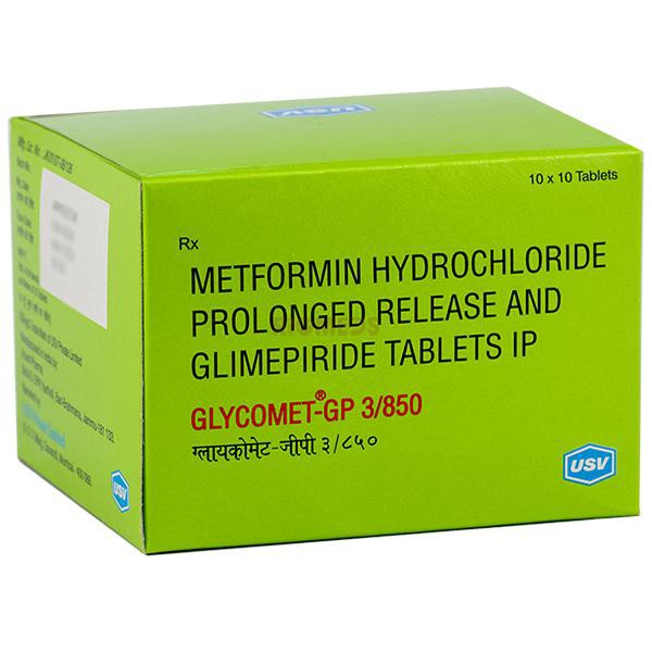 Glycomet GP 3/850 Tablet PR