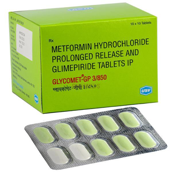 Glycomet GP 3/850 Tablet PR