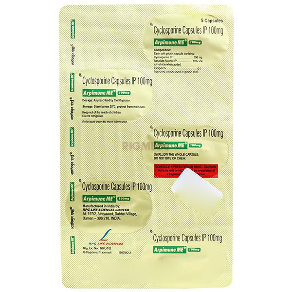 Arpimune ME 100Mg Capsule