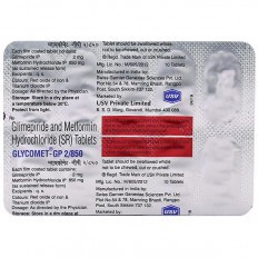 Glycomet GP 2/850 Tablet SR
