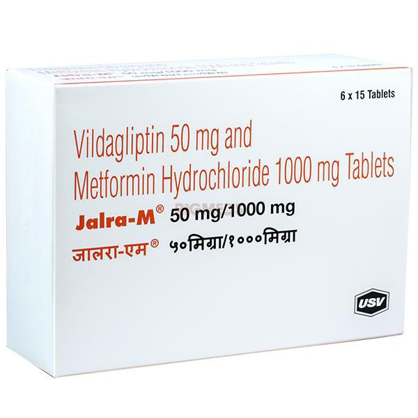Jalra M 50mg/1000mg Tablet