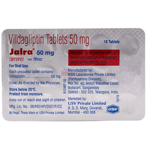 Jalra 50Mg Tablet