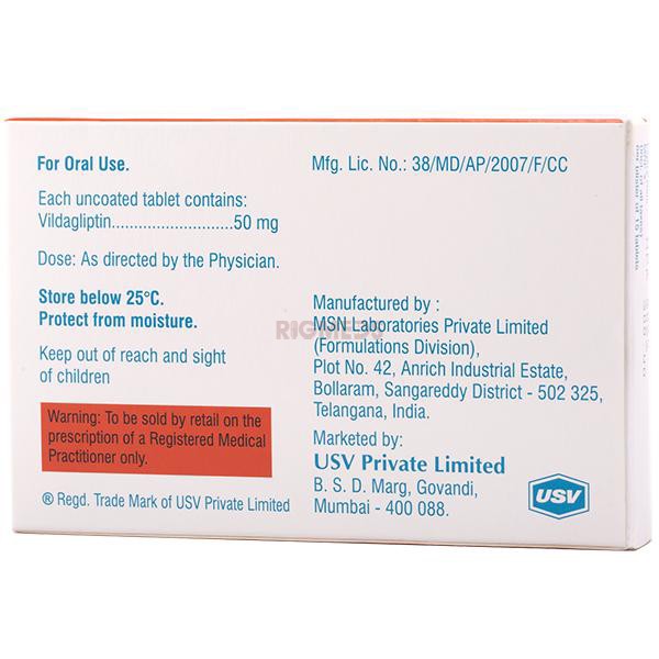 Jalra 50Mg Tablet