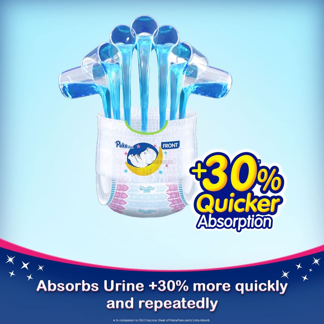 MamyPoko Pants Extra Absorbent NB58