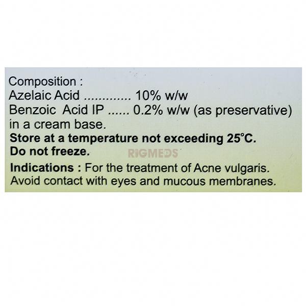 Aziderm 10% Cream (15Gm)