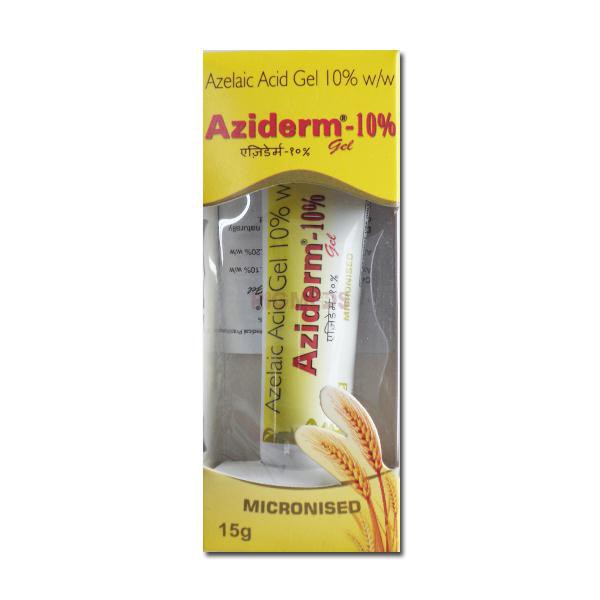 Aziderm 10% Gel (15Gm)