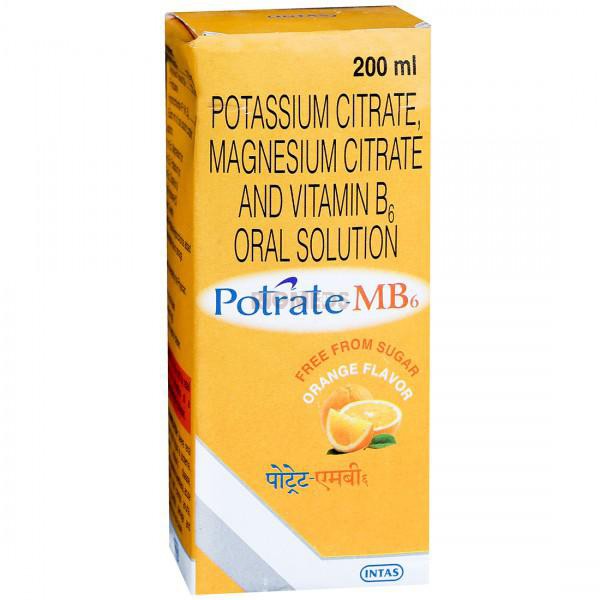Potrate MB6 Oral Solution Orange (200ml)