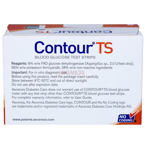 Contour TS Test Strips Pack Of 2 x 25 (25 Test Strips Each)