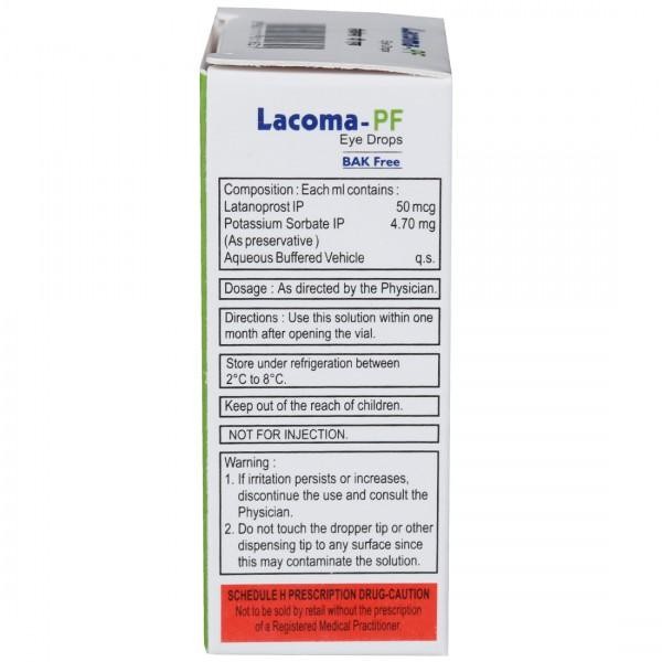 Lacoma PF Eye Drop BAK Free
