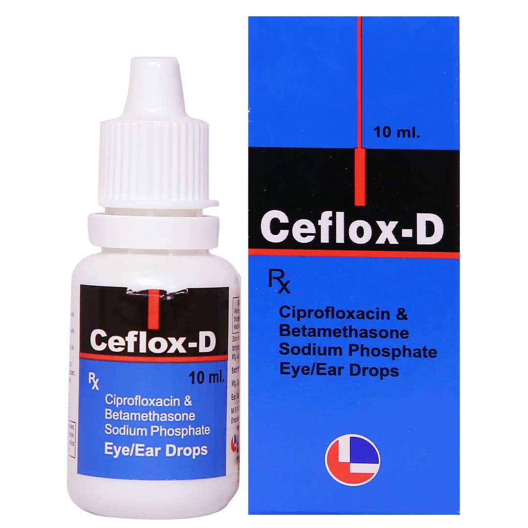 Ceflox D Eye/Ear Drops