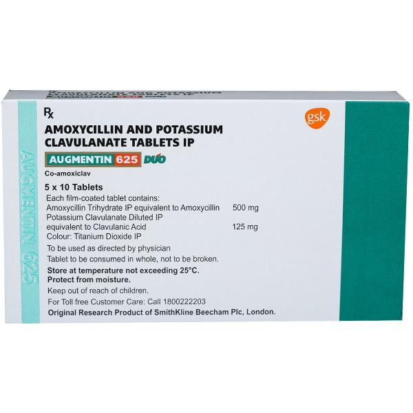 Augmentin 625 Duo Tablet