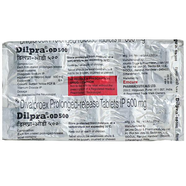 Dilpra OD 500 Tablet PR