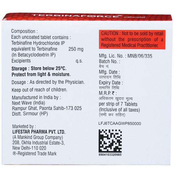 Terbinaforce Tablet