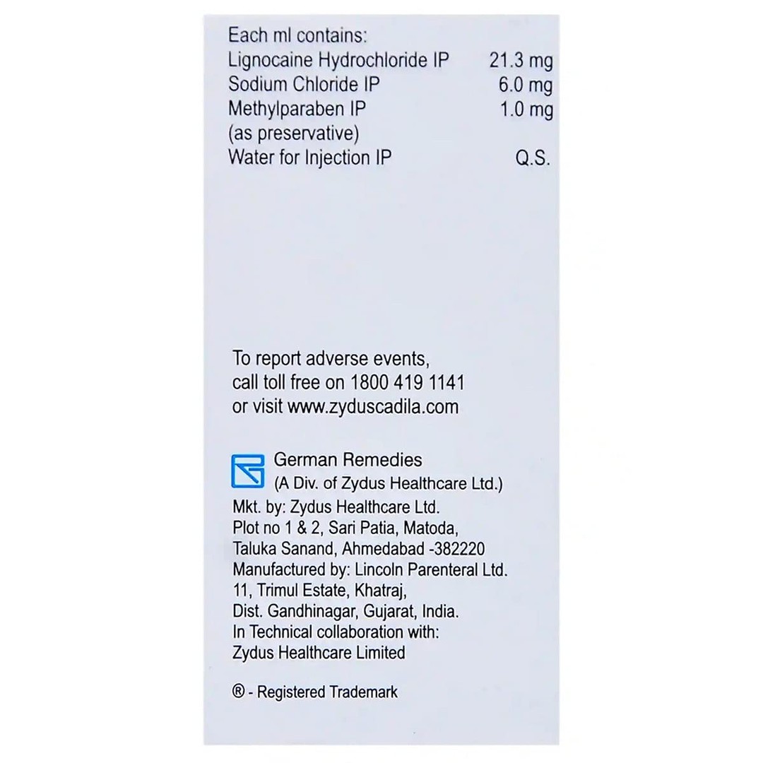 Xylocaine 2% Injection