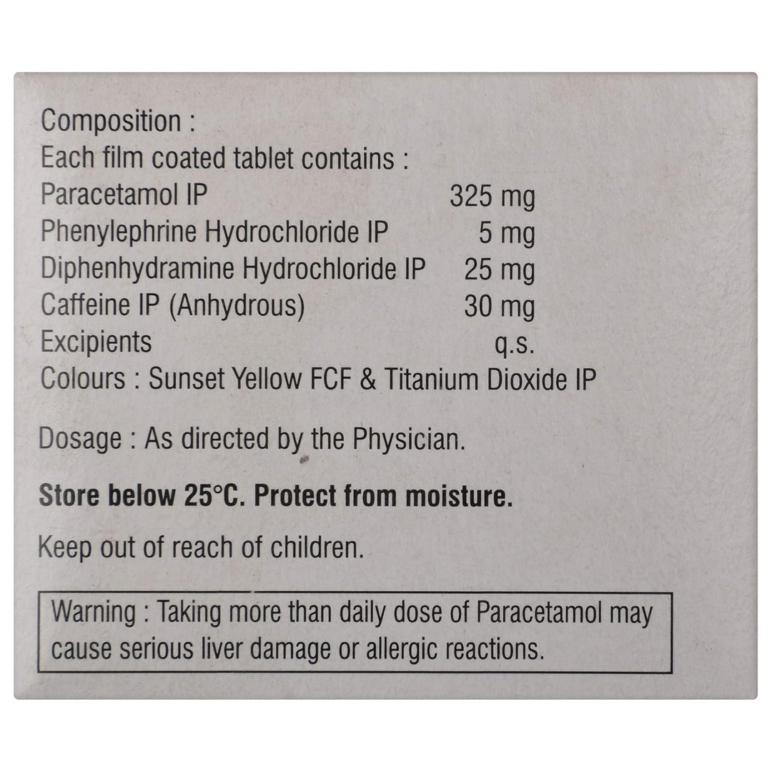 Maxtra Cold Plus Tablet