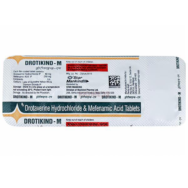 Drotikind M Tablet