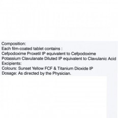 Monocef O CV 200/125 Tablet