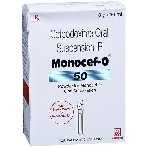 Monocef O 50 Oral Suspension