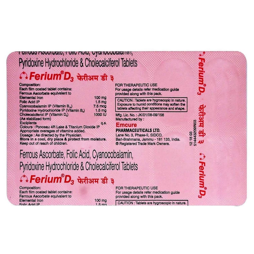 Ferium D3 Tablet