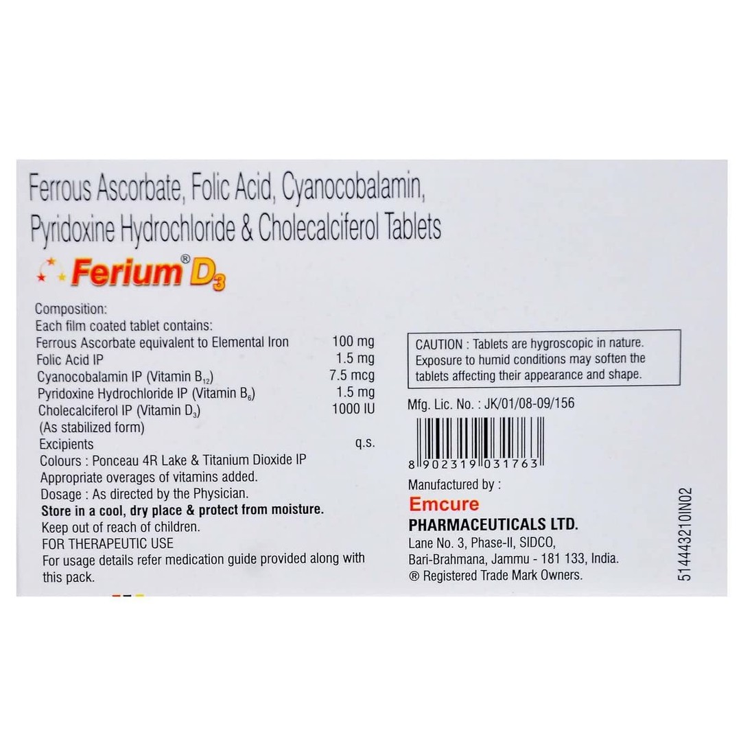 Ferium D3 Tablet