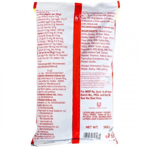 Boost with Vitamins & Minerals for Stamina | Malt Powder (500Gm)