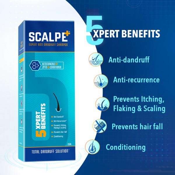 Scalpe Plus Expert Anti Dandruff Shampoo