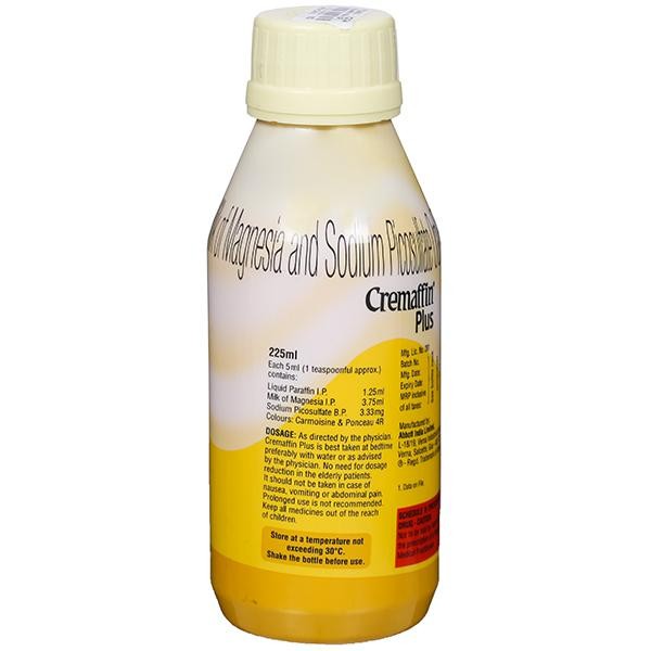 Cremaffin Plus Syrup Refreshing Sugar Free (225 ml)