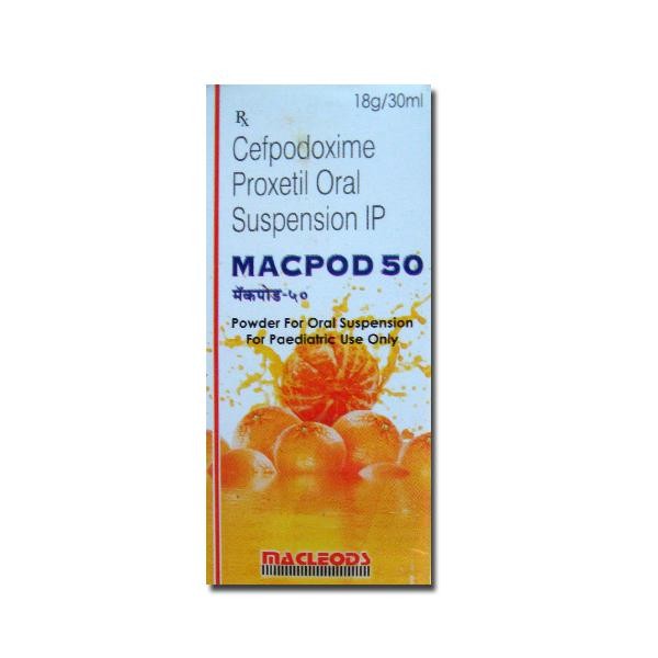 Macpod 50 Oral Suspension